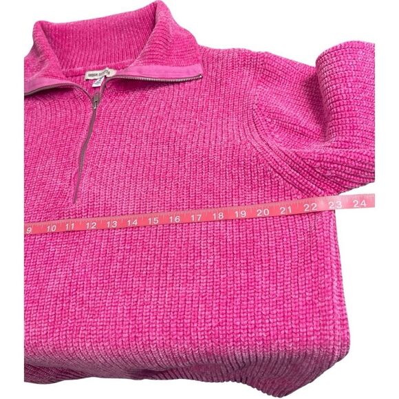 Urban Outfitters Vibrant Pink Knit Cowl Neck Sweater - Picture 7 of 14